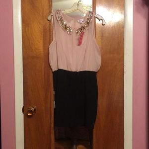 Party two tone dress!